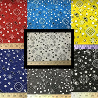SWATCHES Paisley Print Poly/Cotton