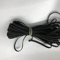 5 Yard Bundle Black 1/8" Elastic