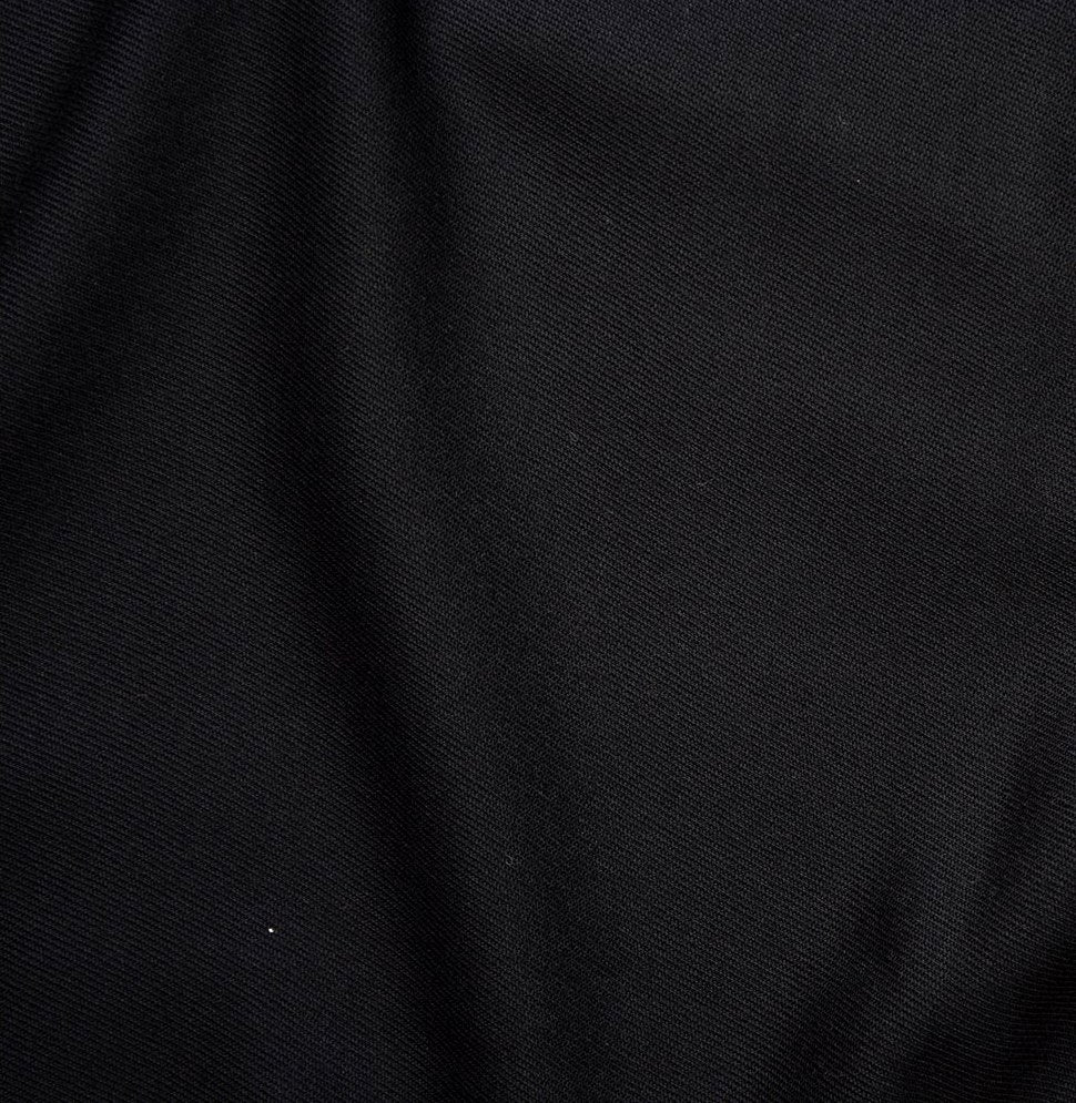 Black Poly Gabardine