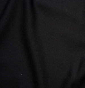 Black Poly Gabardine