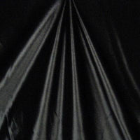 Shiny Nylon Spandex Stretch Satin Black