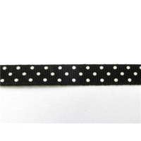 3/8" Grosgrain Ribbon W/Dots