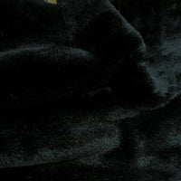 Minky Rabbits Fur Black