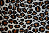 Jaguar Minky Cuddle Fur BROWN BLACK TAN