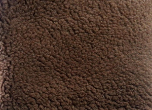 Sherpa Lambs Wool Heavy Weight BROWN
