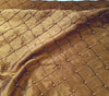 SWATCHES Embroidered W/Beads Pintuck Silk Dupioni 50"