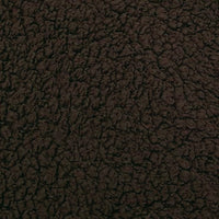 Minky Sherpa Lambs Wool Brown