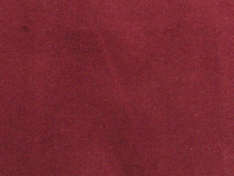 100% Cotton Med/Light Weight Velvet BURGUNDY
