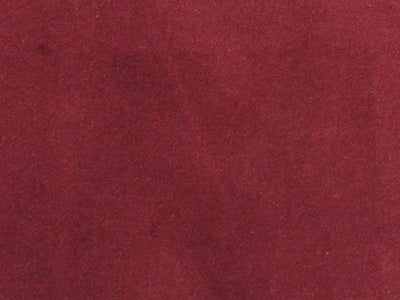 100% Cotton Med/Light Weight Velvet BURGUNDY