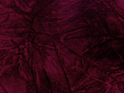 Upholstery Crushed Velvet Burgundy
