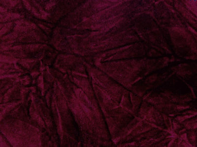 Upholstery Crushed Velvet Burgundy