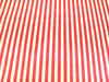 Striped Charmeuse Satin RED "LAST PIECE MEASURES 1 YARD 24 INCHES"