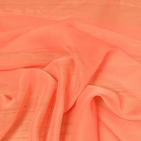 Chiffon 44 Inch Wide CORAL ORANGE