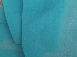 Two Tone Chiffon 58" AQUA