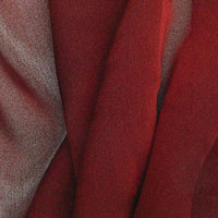 Two Tone Chiffon 58" BURGUNDY BLACK