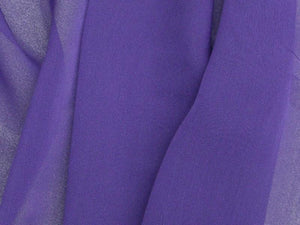 Two Tone Chiffon 58" PURPLE