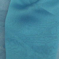 Two Tone Chiffon 58" TURQUOISE