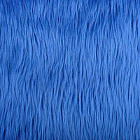 Long Pile Shaggy Fur COBALT