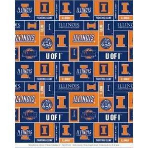 Premium Anti-Pill Illinois, University Of Fleece B341 