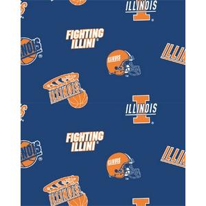 Premium Anti-Pill Illinois, University Of Fleece B342 