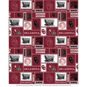 Anti-Pill Oklahoma University Fleece B369
