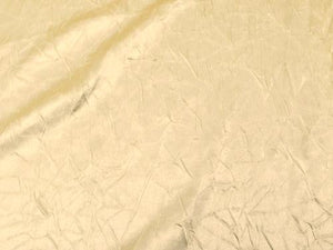 Crushed Charmeuse Satin BANANA