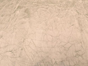 Crushed Charmeuse Satin CHAMPAGNE