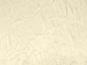 Crushed Charmeuse Satin IVORY