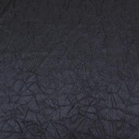 Crushed Charmeuse Satin NAVY BLUE