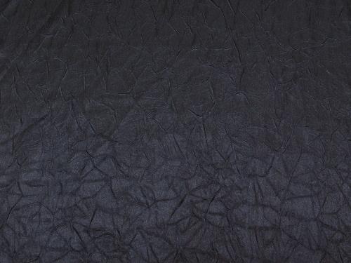 Crushed Charmeuse Satin NAVY BLUE