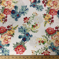 SWATCHES Dull Floral Charmeuse Silky