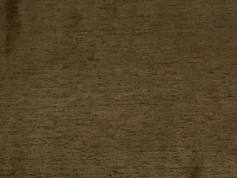 Distressed Chenille Velvet CHOCOLATE