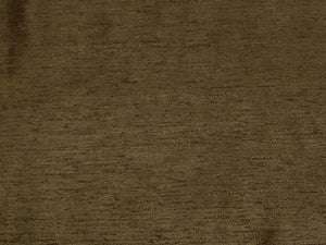 Distressed Chenille Velvet CHOCOLATE