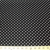 SWATCHES Polka Dot Dull Satin