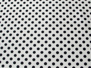 Black Polka Dots Spandex SP-46