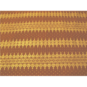 Embossed Velvets CAMEL/GOLD