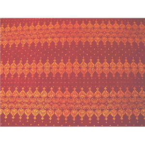Embossed Velvets RED