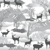 Premium Anti-Pill Grey Deer Fleece 205
