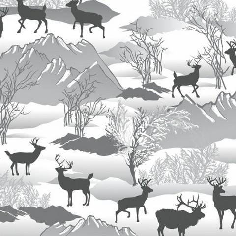 Premium Anti-Pill Grey Deer Fleece 205