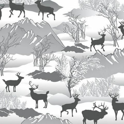 Premium Anti-Pill Grey Deer Fleece 205
