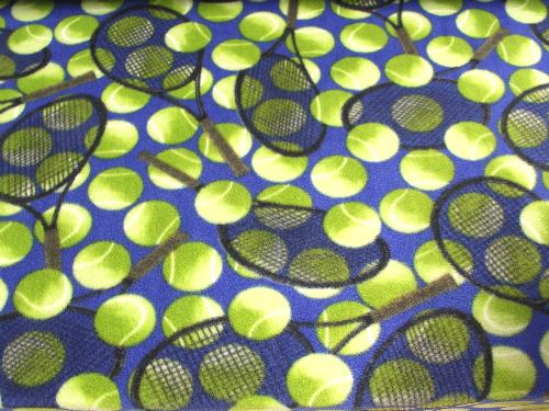 Anti-Pill Tennis Blue Fleece A51