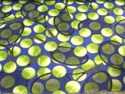 Anti-Pill Tennis Blue Fleece A51