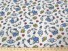 Anti-Pill Hello Kitty Angel Teddy Blue Fleece A76
