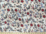 Premium Anti-Pill Kokopelli Ivory Tan Fleece 568