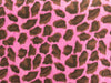 Giraffe Fuchsia Fleece 144