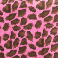 Giraffe Fuchsia Fleece 144