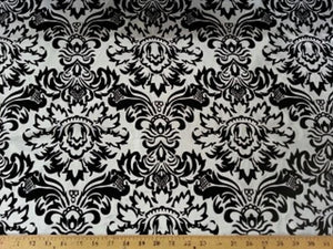 Taffeta Flocking DAMASK FT-6 "LAST PIECE MEASURES 29 INCHES"