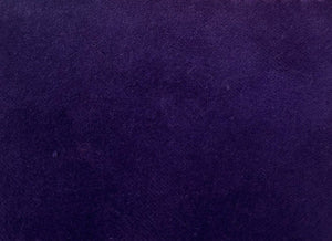 100% Cotton Med/Light Weight Velvet GRAPE PURPLE