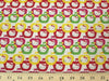 Hello Kitty Apples White Bright Cotton HK-1