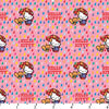 Hello Kitty Rainy Day Pink Cotton HK-22